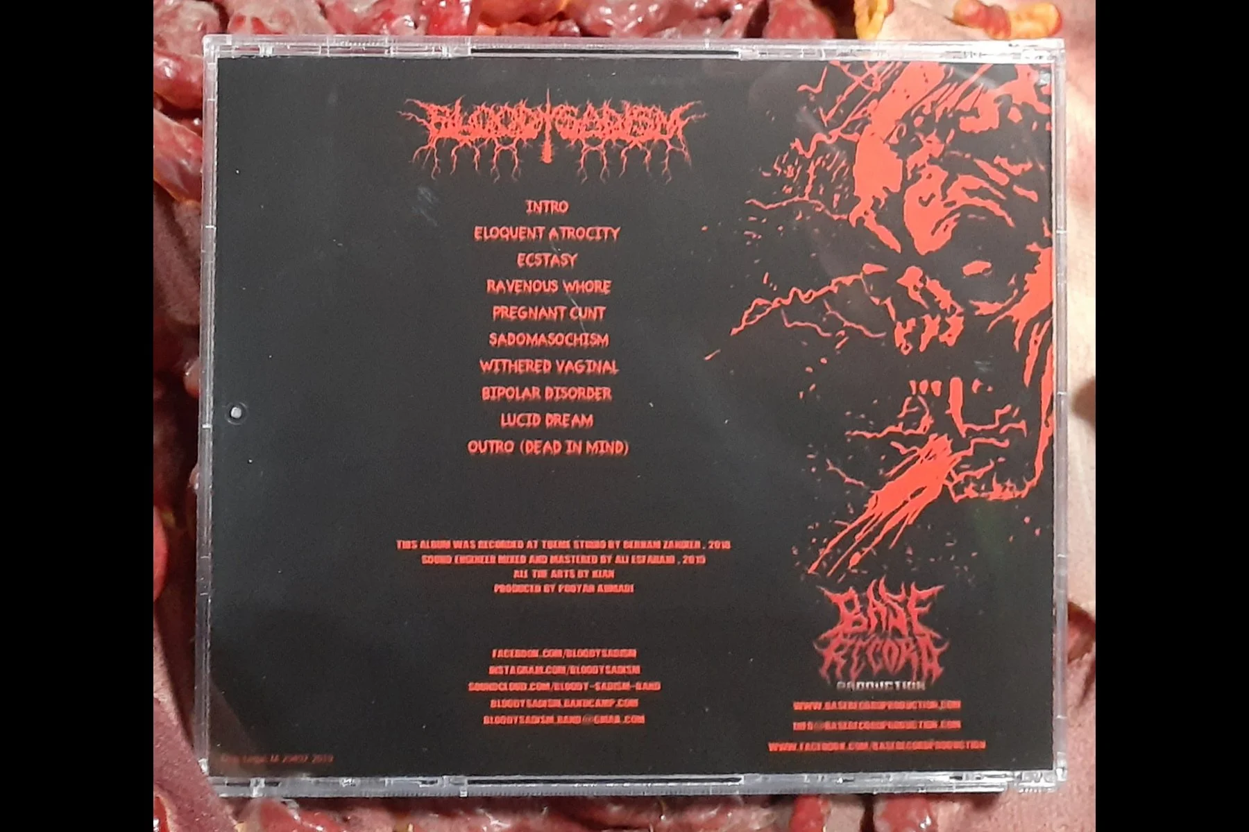 BLOODY SADISM – Eloquent Atrocity CD — Ablated Records